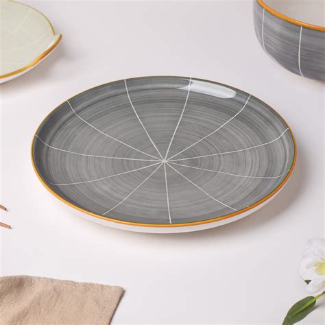 Willow Dark Grey Dinner Plate 10 inch Online - Premium Dinner Plate ...