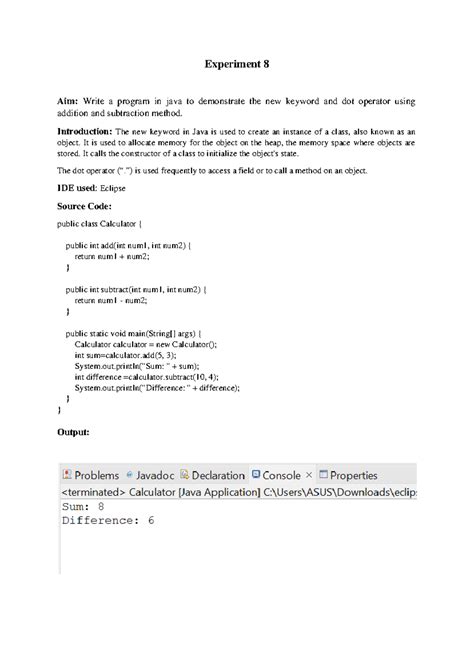 WT JAVA Programs - AKTU Practical File with Experiments and Code - Studocu