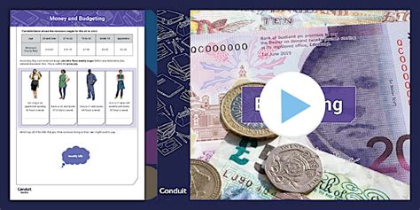Budgeting Information and Activity PowerPoint