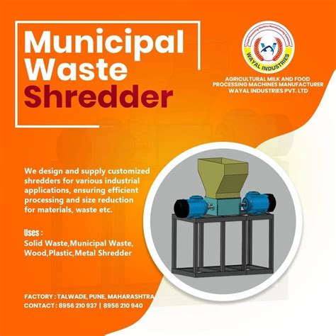 Shredder Machine - Metal Waste Shredder Machine Manufacturer from Pune