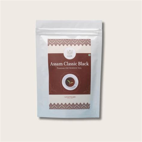 Assam Classic Orthodox Tea (100gm)- Lluvia Tea Antioxidants for Health ...