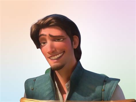 Tangled Flynn Rider Smiling