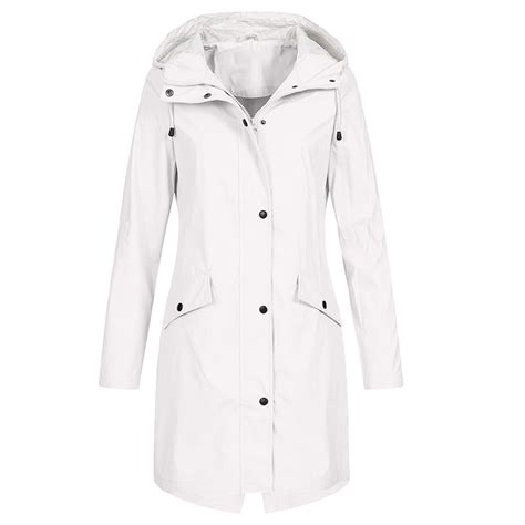 Up to 65 off!Lolmot Rain Jackets for Women's Long Raincoat with Hood ...