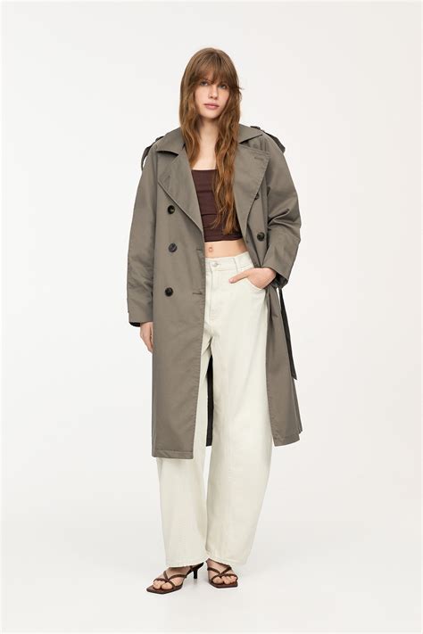 Women’s Trench Coats | PULL&BEAR