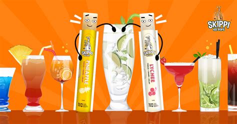Sippin' on Sunshine: Refreshing Cocktails with Skippi Tropical Flavors