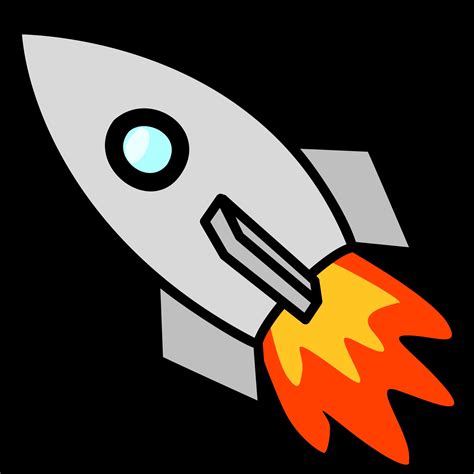 Simple Rocket Ship Drawing at GetDrawings | Free download