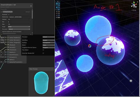 Unity Shader Graph Transparent Texture 的图像结果