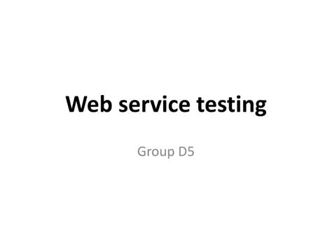 Image result for Web Service Testing