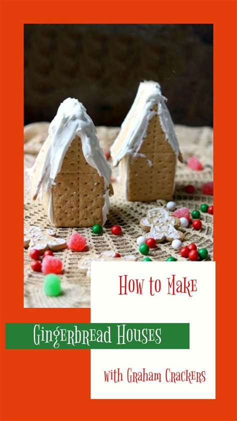 How to Make a Graham Cracker Gingerbread House | Recipe | Graham ...