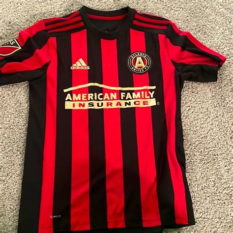 adidas Originals | Shirts & Tops | Authentic Atlanta United Jersey ...