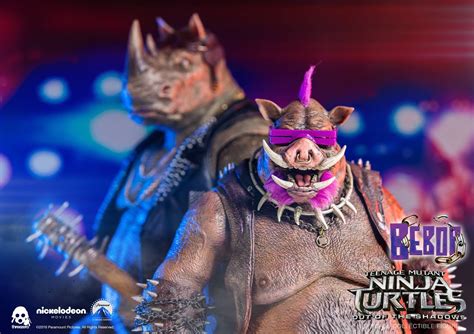 1/6 Bebop & Rocksteady from Threezero (Teenage Mutant Ninja Turtles Out ...