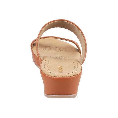 Buy Mochi Women Tan Casual Slippers Online | SKU: 44-4012-23-36 – Mochi ...