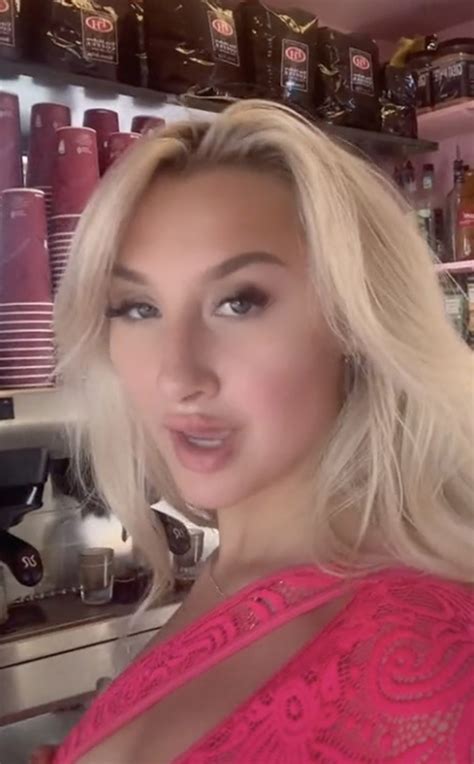 TikTok 'bikini barista' goes viral with wild work stories