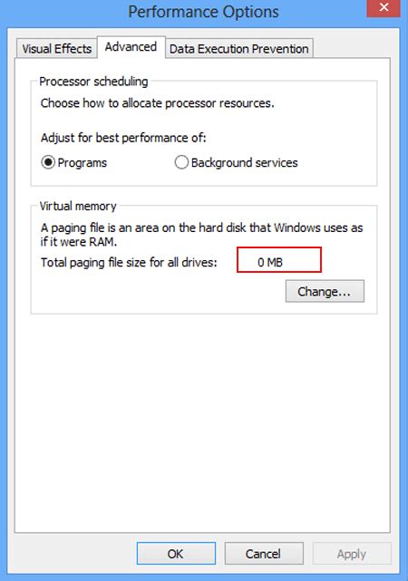 Image result for Virtual Memory Paging File