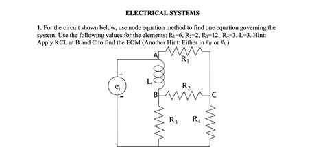 Image result for Node Equation