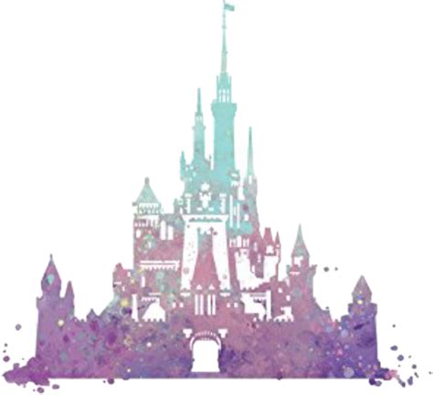 Cinderella Castle Silhouette Png