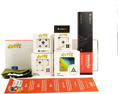 Cubelelo Drift 5-in-1 Beginner Puzzle Set | Ultimate Speedcube ...