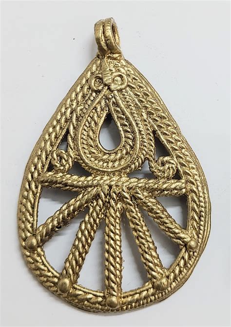 Dokra Dhokra Ethnic Collection of Brass Dokra Pendant Jewellery for Wo ...