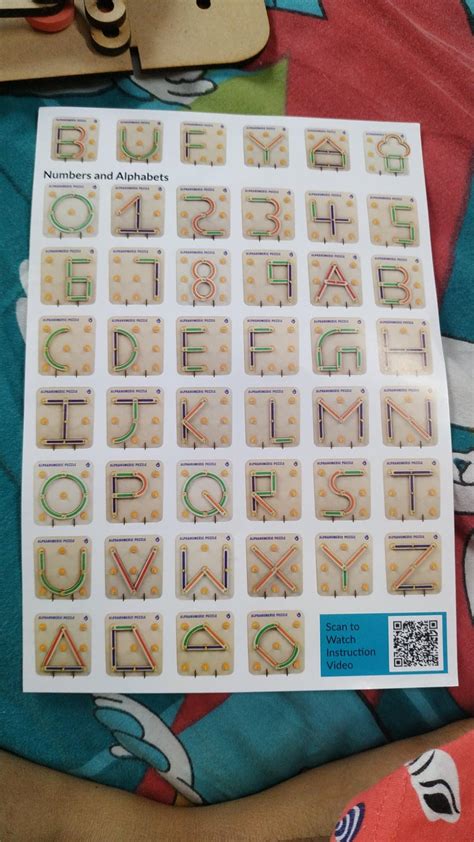 Evoshine Alphanumeric Wooden Puzzle: Engaging Educational Fun for Kids ...