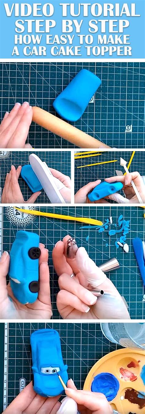 Fondant Car Tutorial 的图像结果