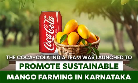 Coca-Cola India Team was launched to promote sustainable mango farming ...