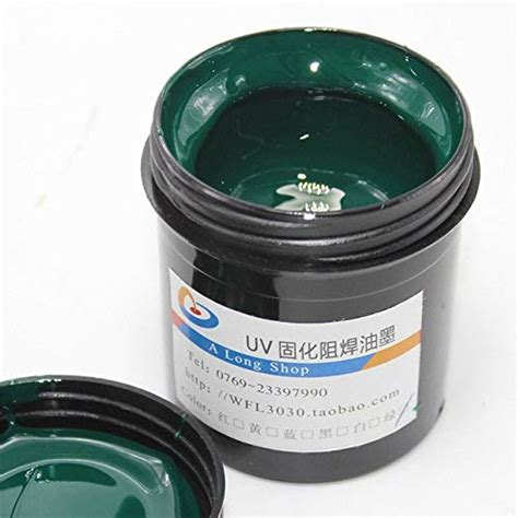 Buy Homely Photosensitive, Blue PCB Curable Resist, Solder Mask UV Ink ...