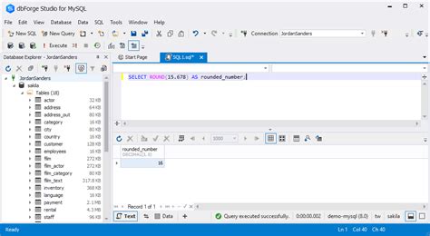 Image result for Round Syntax in MySQL