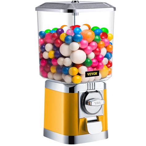VEVOR Vending Machine, Classic Gumball Bank, Huge Load Capacity Candy ...