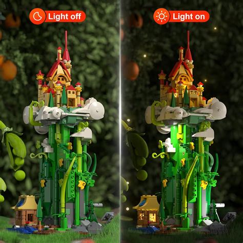 Buy Funwhole Building Blocks with LED Lights - Jack and The Beanstalk ...