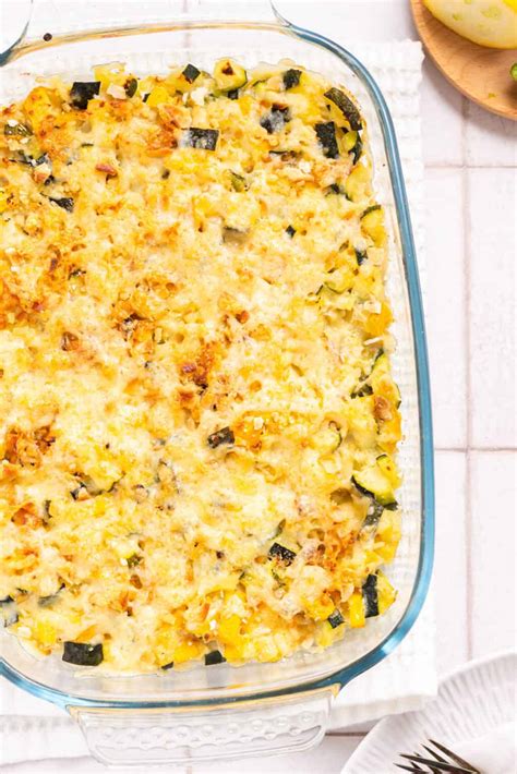 Squash and Zucchini Casserole