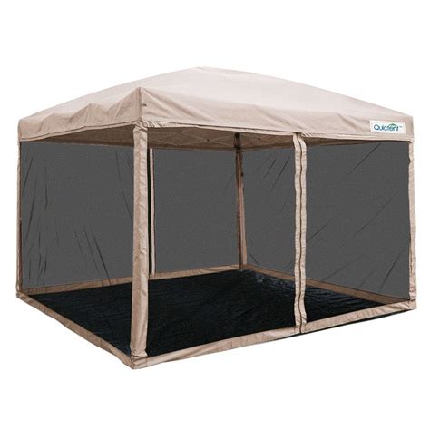 Pop Up Screen Tent Shelter With Floor One Person Sportcraft Outdoor ...