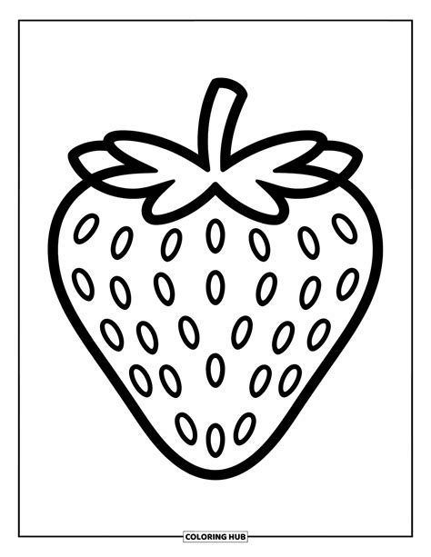 85+ Strawberry Coloring Pages for Kids & Adults (Free Printable PDFs)