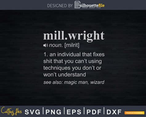 Image result for Millwright Definition