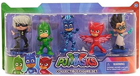 Buy Just Play PJ Masks - COLLECTIBLE FIGURE SET 5-Pack - This Deluxe ...
