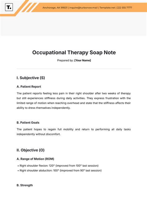 Image result for Soap Notes Occupational Therapy