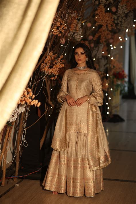 Designer Sharara and Gharara Sets Online | Safaa World