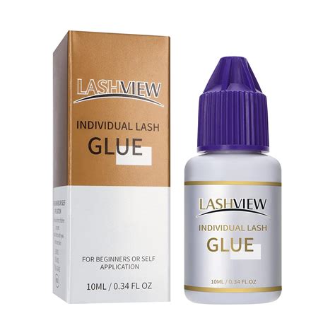 Amazon.com: LASHVIEW Individual Lash Glue,DIY Eyelash Extension Glue ...