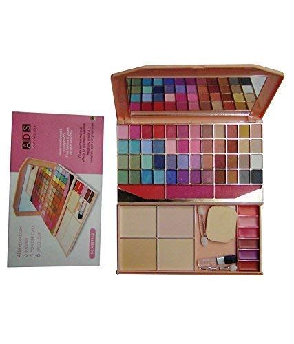ADS Fantastic Colour-land Magic Makeup Kit With 48 Color Eyeshadow+ 3 ...