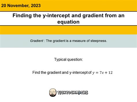Image result for Equation for Gradient