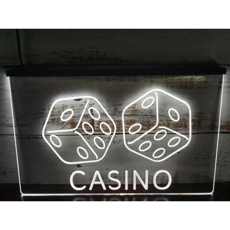 Buy SHABOZ Neon Lights Signs Dice Shape LED Neon Sign, Plug Powered ...