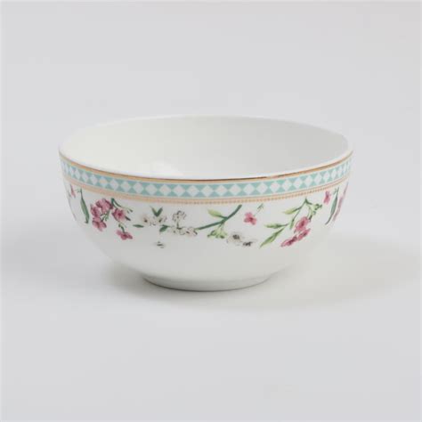 Buy Hoovu Bone China Printed Katori - 240ml from Home Centre at just ...