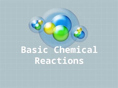 Image result for Basic Chemical Reactions