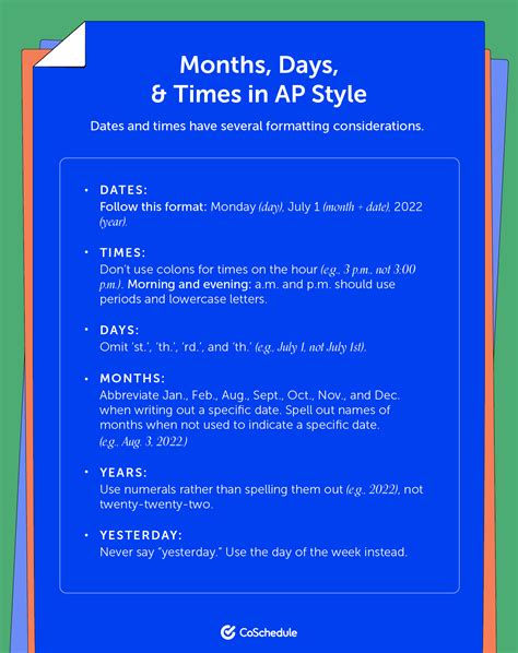 Ap Style Dates With Day Of The Week at Michelle Ma blog