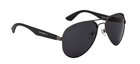 Buy Real Madrid UV Protected Aviator Unisex Sunglasses - (RM-2943_GUN ...