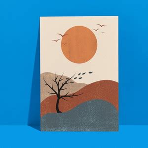 Nazareekh Graphical Art Poster - Nature Price in India - Buy Nazareekh ...