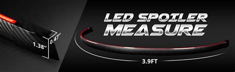 AUTO SNAP Universal Car Rear Trunk Dicky Spoiler Third Brake Light Turn ...