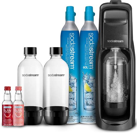 Amazon.com: SodaStream Fountain Jet Sparkling Water Maker, Bundle ...