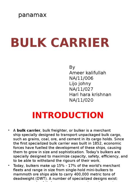 Image result for Step by Step Bulk Carrier Design Process