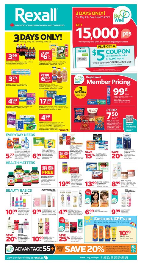 Rexall (MB) Flyer May 23 to 29