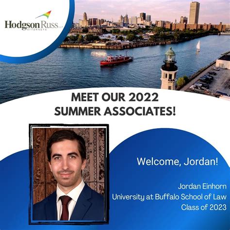 Hodgson Russ LLP on LinkedIn: Introducing Summer Associate Jordan ...